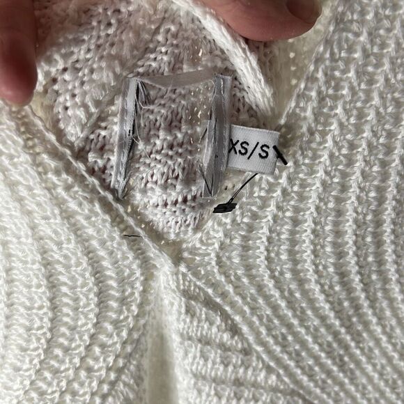 Princess Polly NYMAN MAXI DRESS WHITE Crocheted XS/Small Nwot - Picture 5 of 8